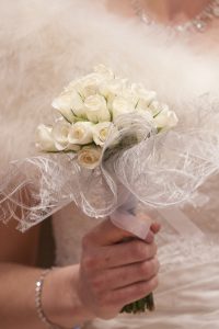 Photo mariage, bouquet de la mariée