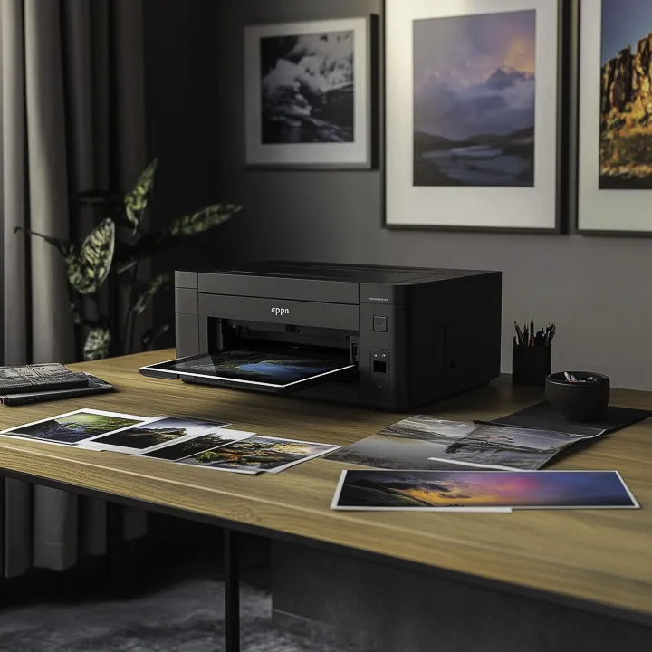 Impression de photos au studio